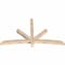 Ekena Millwork Alberta Smooth Timber Gable Bracket, Douglas Fir, 72"W x 42"H x 3 1/2"D x 3 1/2"F, 14/12 Pitch GBW072X42X0404ALB00SDF - alternate 3